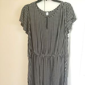 Old Navy XL Checkered Dress